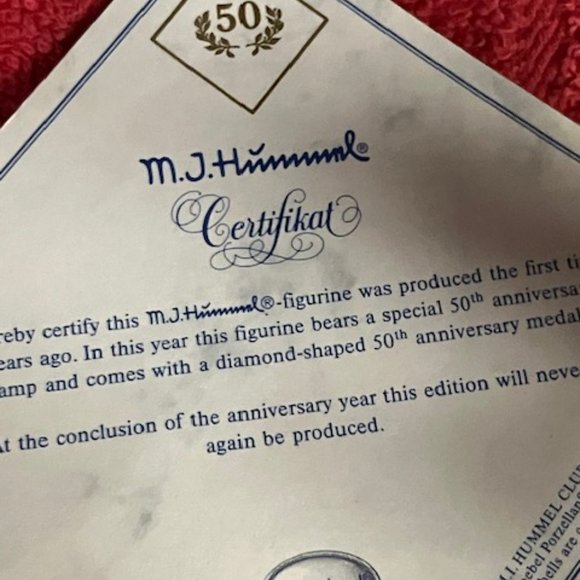 50th Anniversary Hummel "Little Goat Herder" - Picture 4 of 6